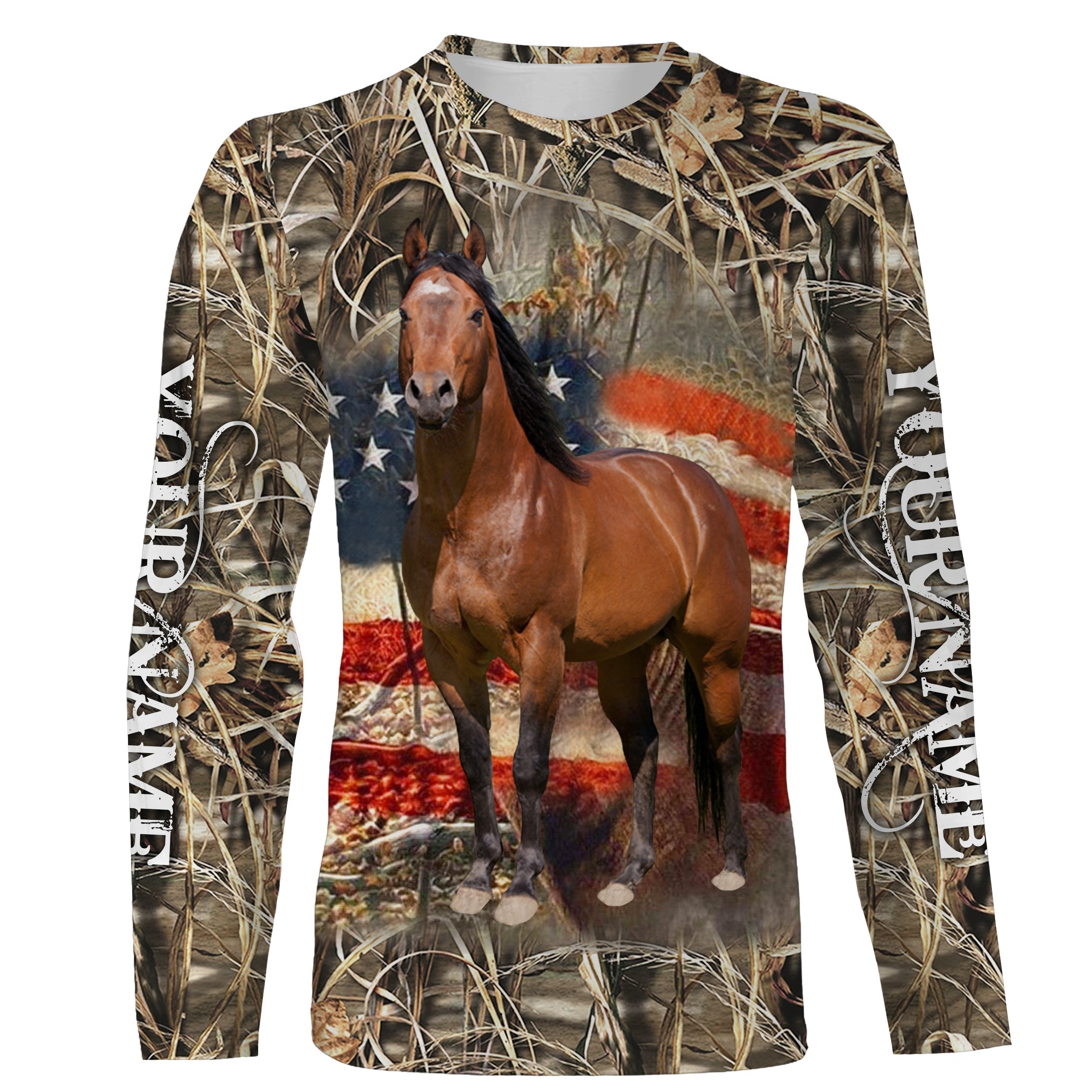 american-quarter-horse-usa-flag-camo-custom-shirts-gifts-for-horse-lovers-horse-riding-fishing-long-sleeve-shirts