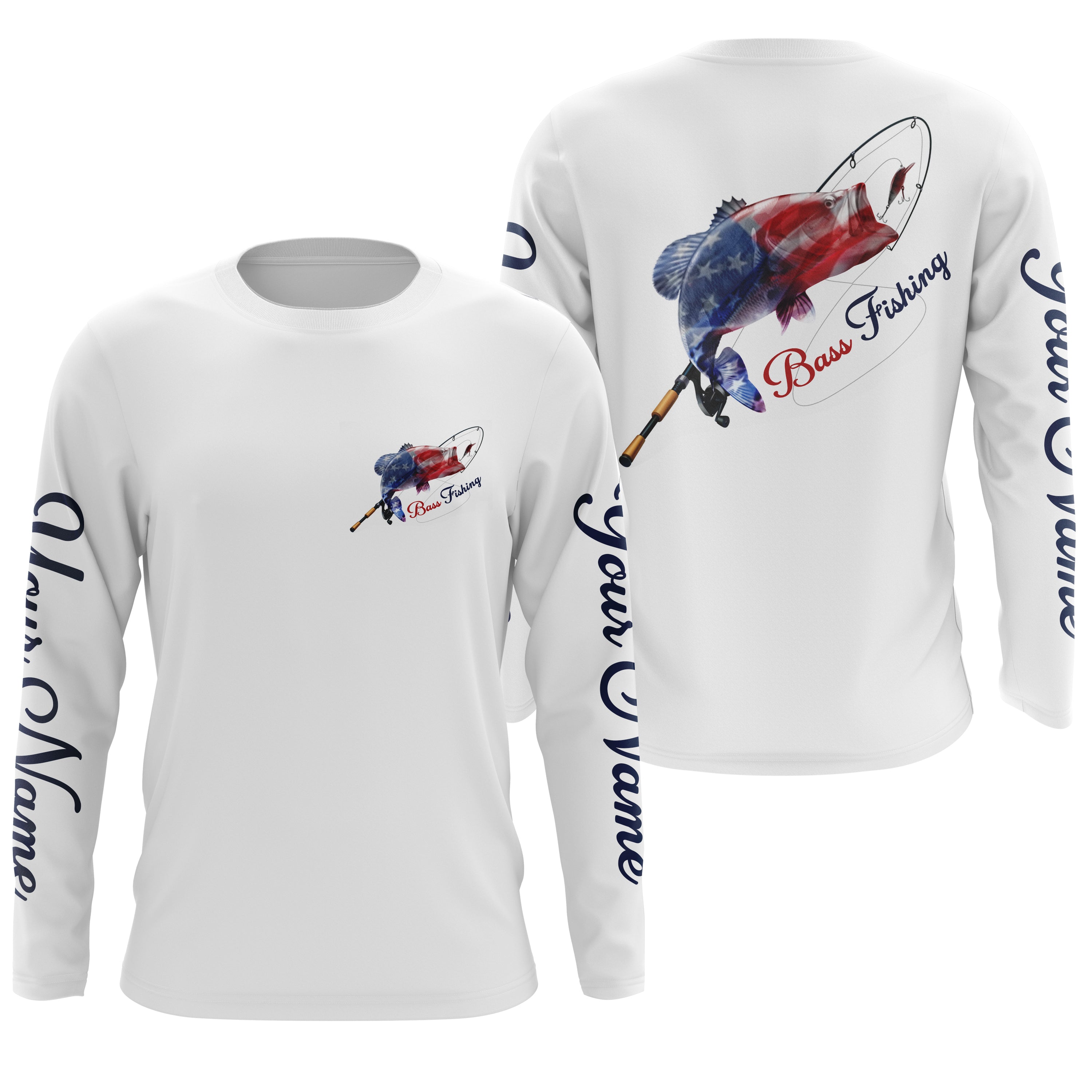 american-flag-bass-with-fishing-rod-custom-name-long-sleeve-shirt-sunuv-protection-bass-fishing-jerseys-tournament-shirt-fishing-long-sleeve-shirts