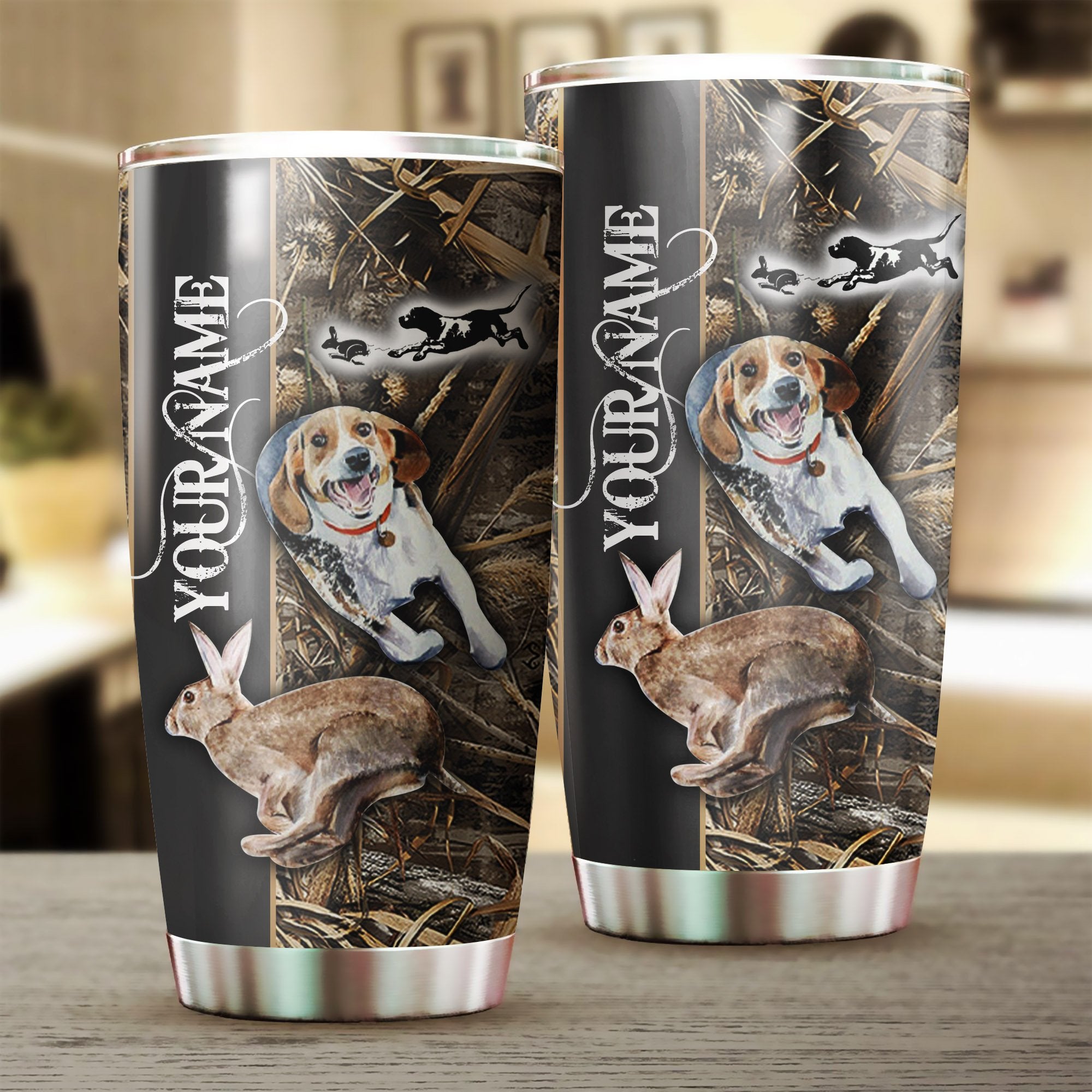 1pc-rabbit-hunting-dog-beagle-chasing-rabbit-custom-name-stainless-steel-tumbler-cup-personalized-hunting-gifts-fishing-tumbler