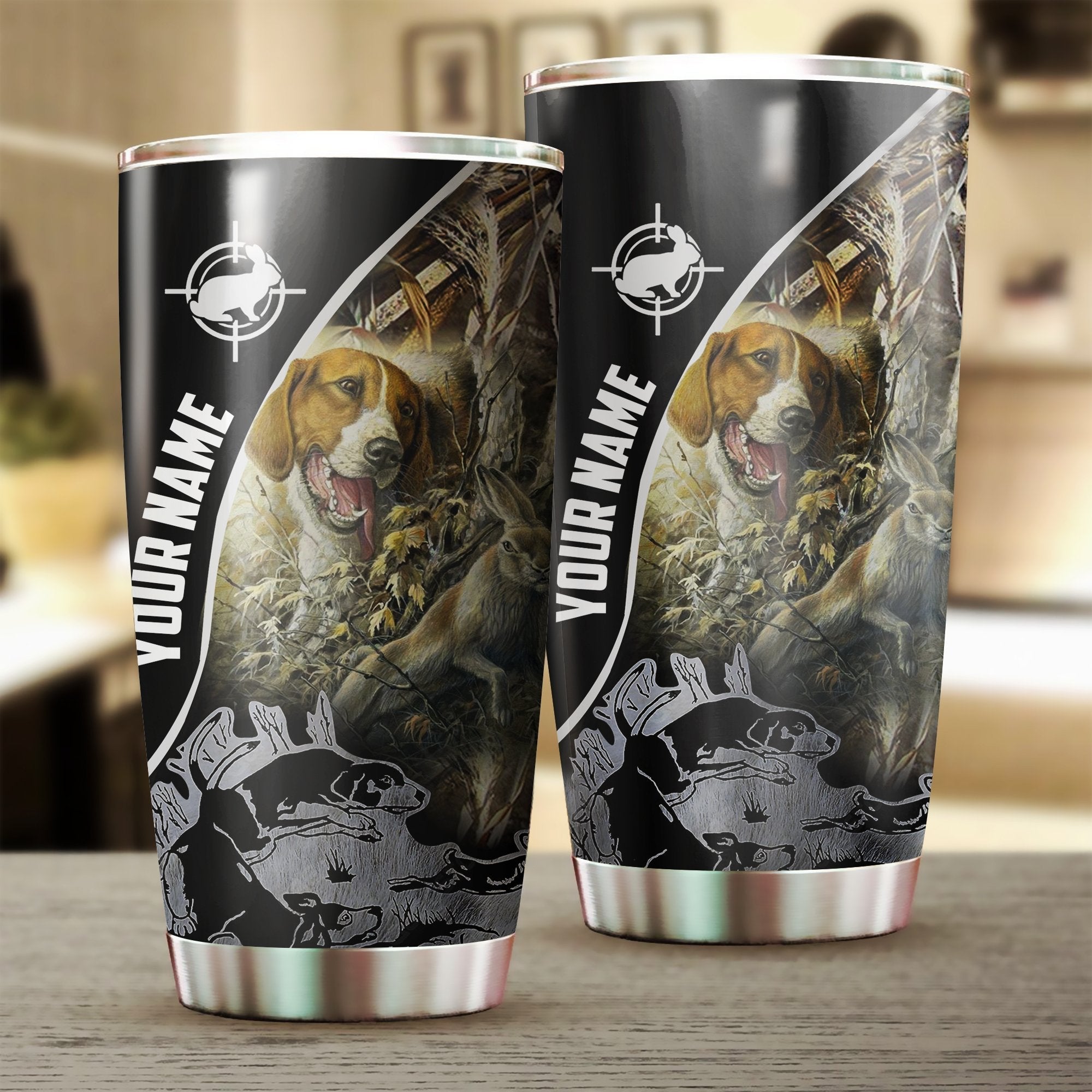 1pc-rabbit-hunting-with-beagle-custom-name-stainless-steel-tumbler-cup-personalized-hunting-gifts-fishing-tumbler