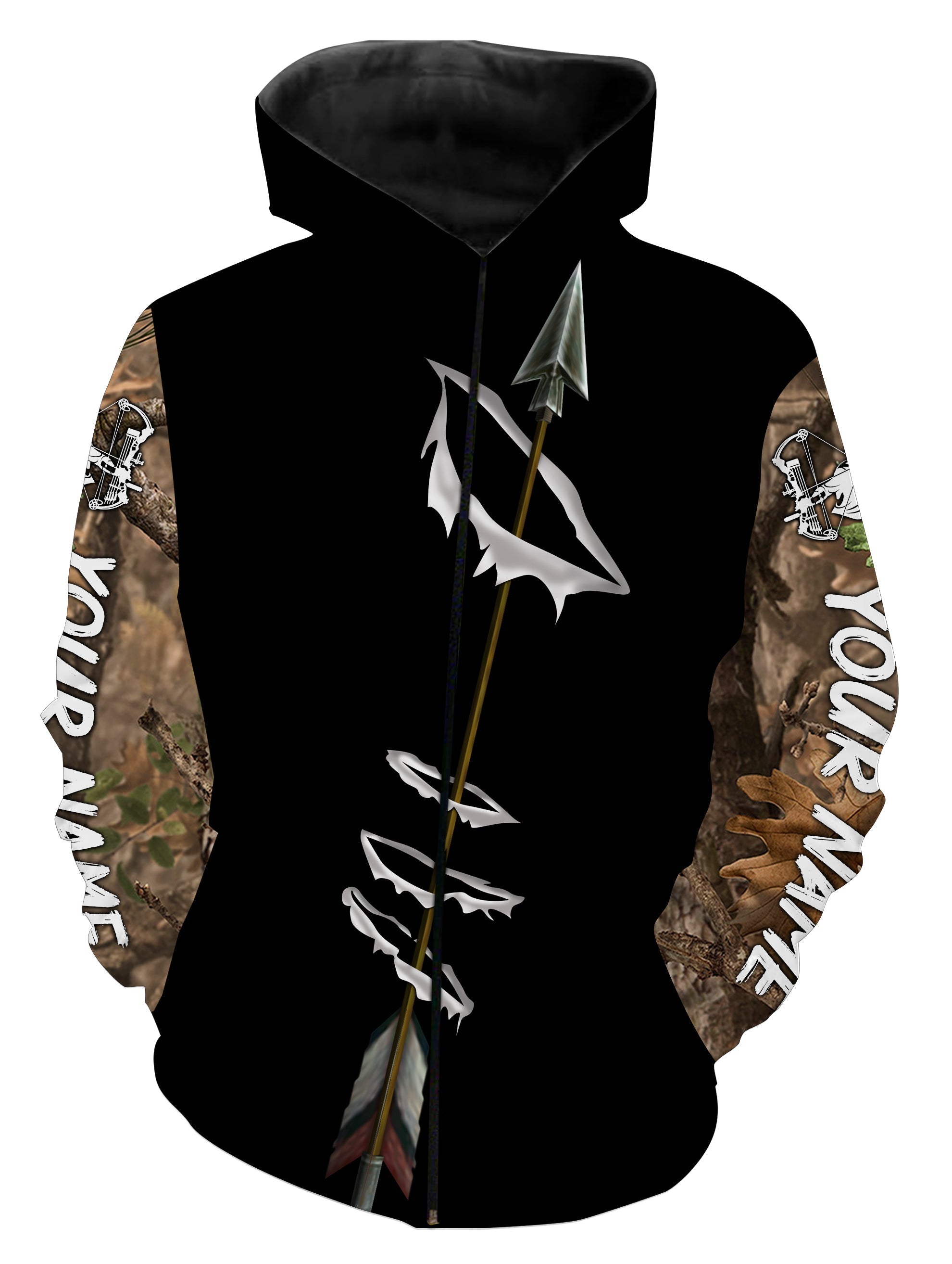 archery-bow-arrrow-3d-custom-name-t-shirt-long-sleeve-hoodie-personalized-archery-gifts-shirts-for-adult-and-kid-fishing-hoodie