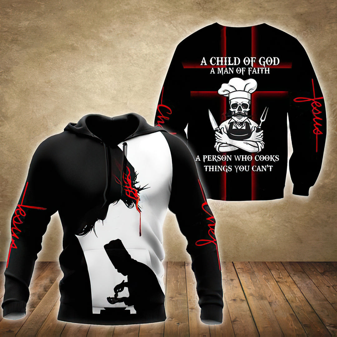 jesus-chef-skull-hoodie