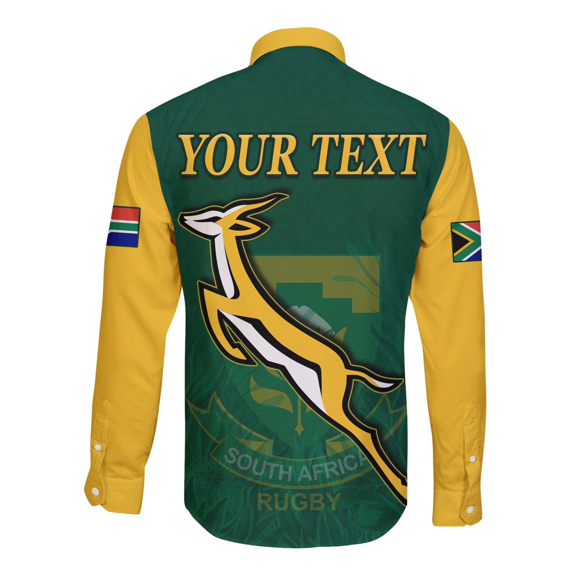 custom-personalised-south-africa-rugby-long-sleeve-button-shirt-springboks-champion-bokke-african-pattern-go-bokke