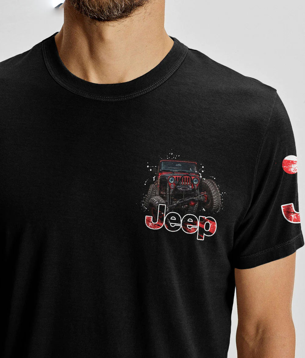 jeep-because-im-too-lazy-black-t-shirt