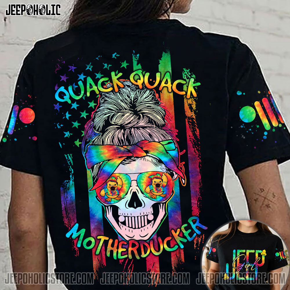 Motherducker Messy Bun Jeep All Over Print