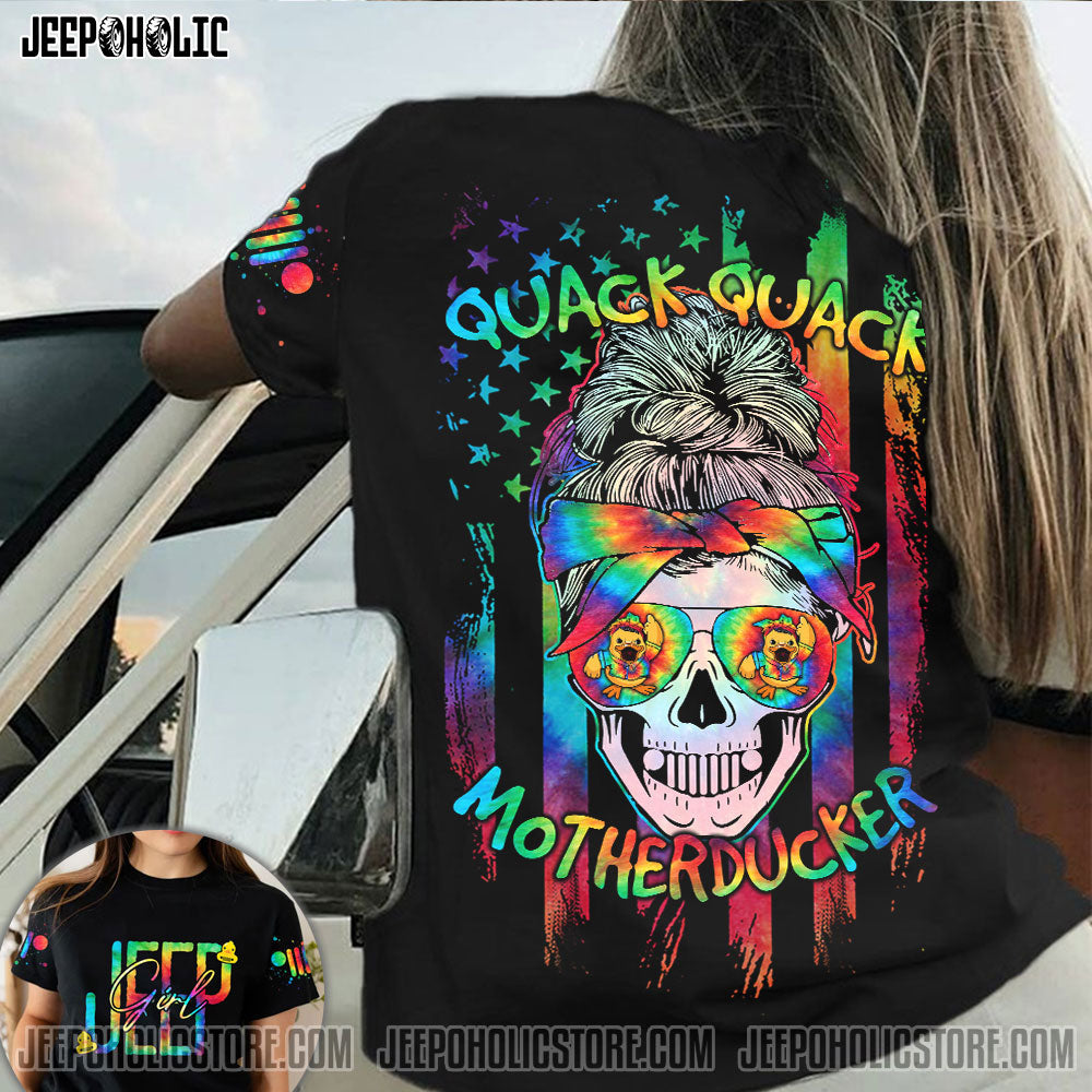 Motherducker Messy Bun Jeep All Over Print