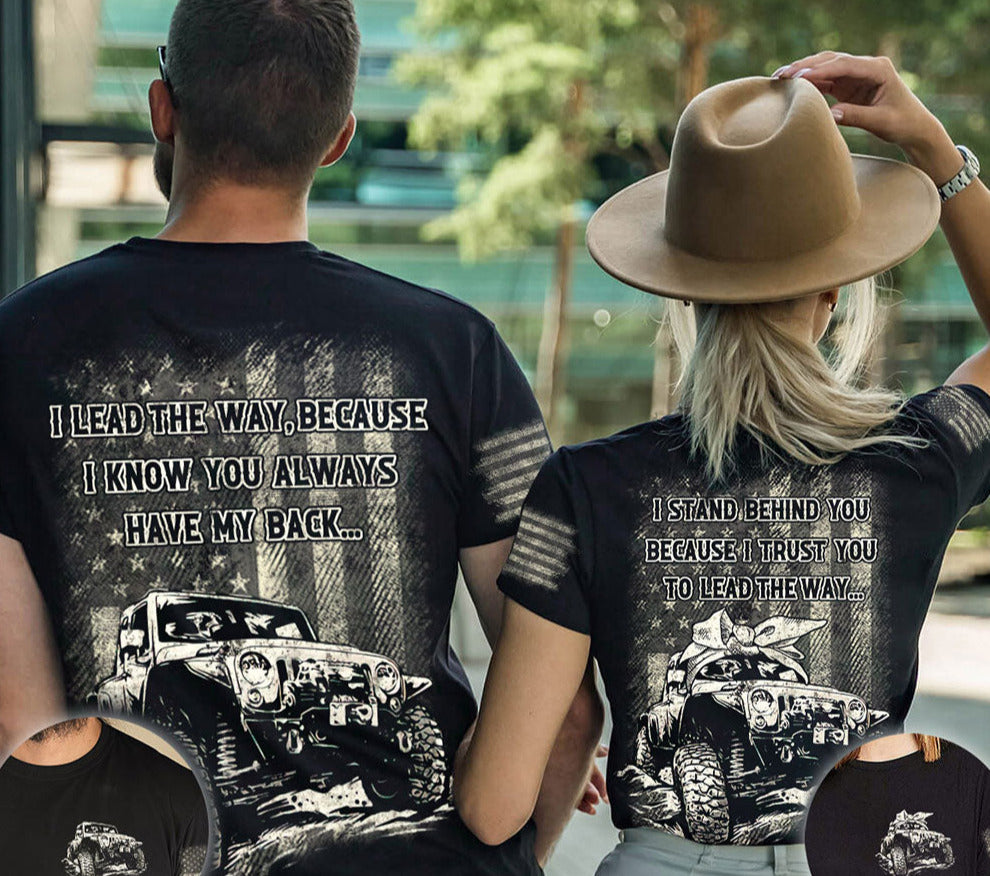 I Lead The Way Jeep Couple All Over Print