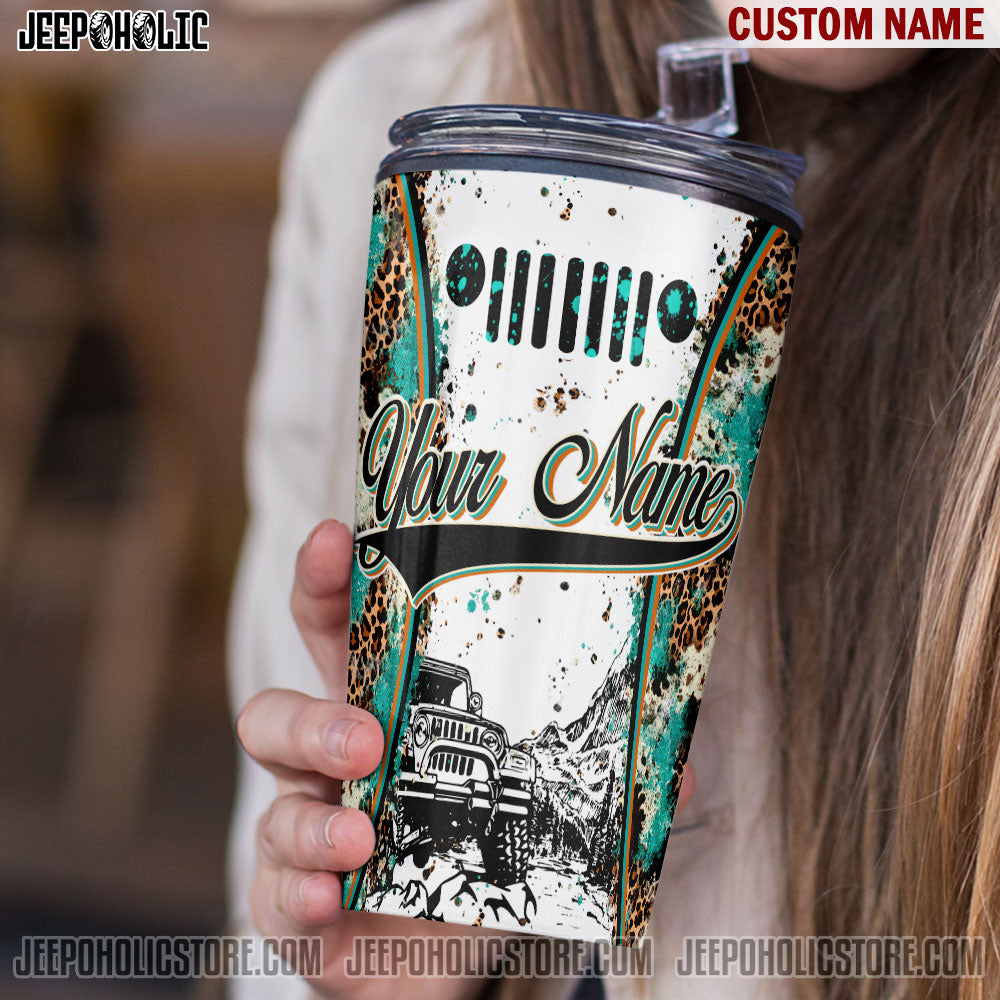 Personalized Jeep Tumbler