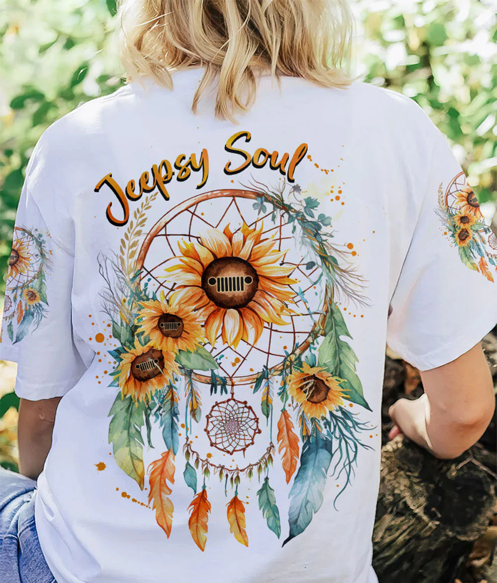 jeepsy-soul-dreamcatcher-sunflower-t-shirt