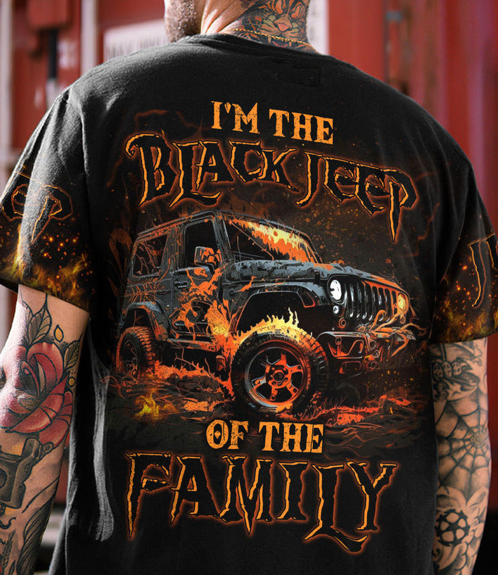 I'm The Black Jeep Of The Family Fire T Shirt