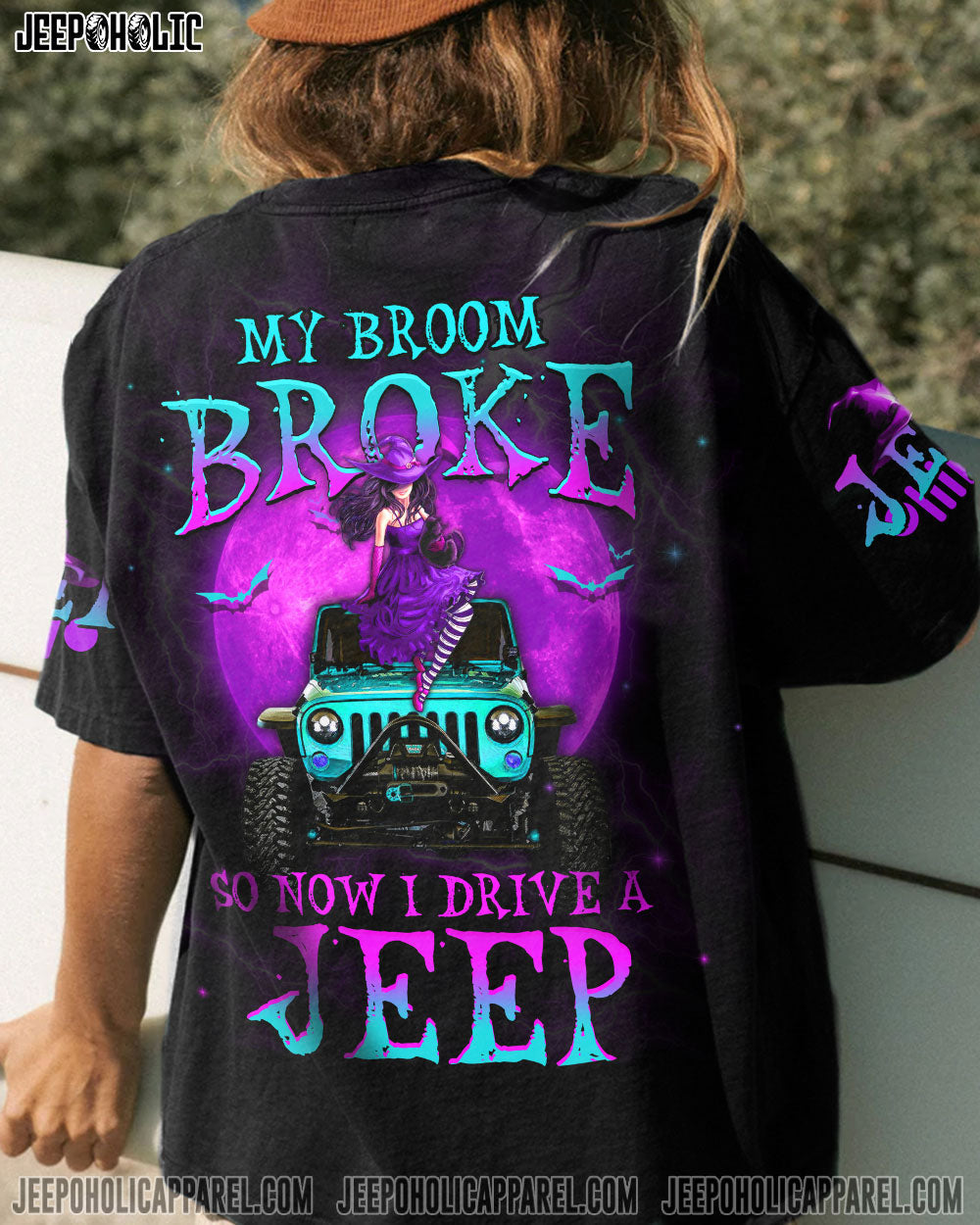 My Broom Broke So Now I Drive A Jeep All Over Print