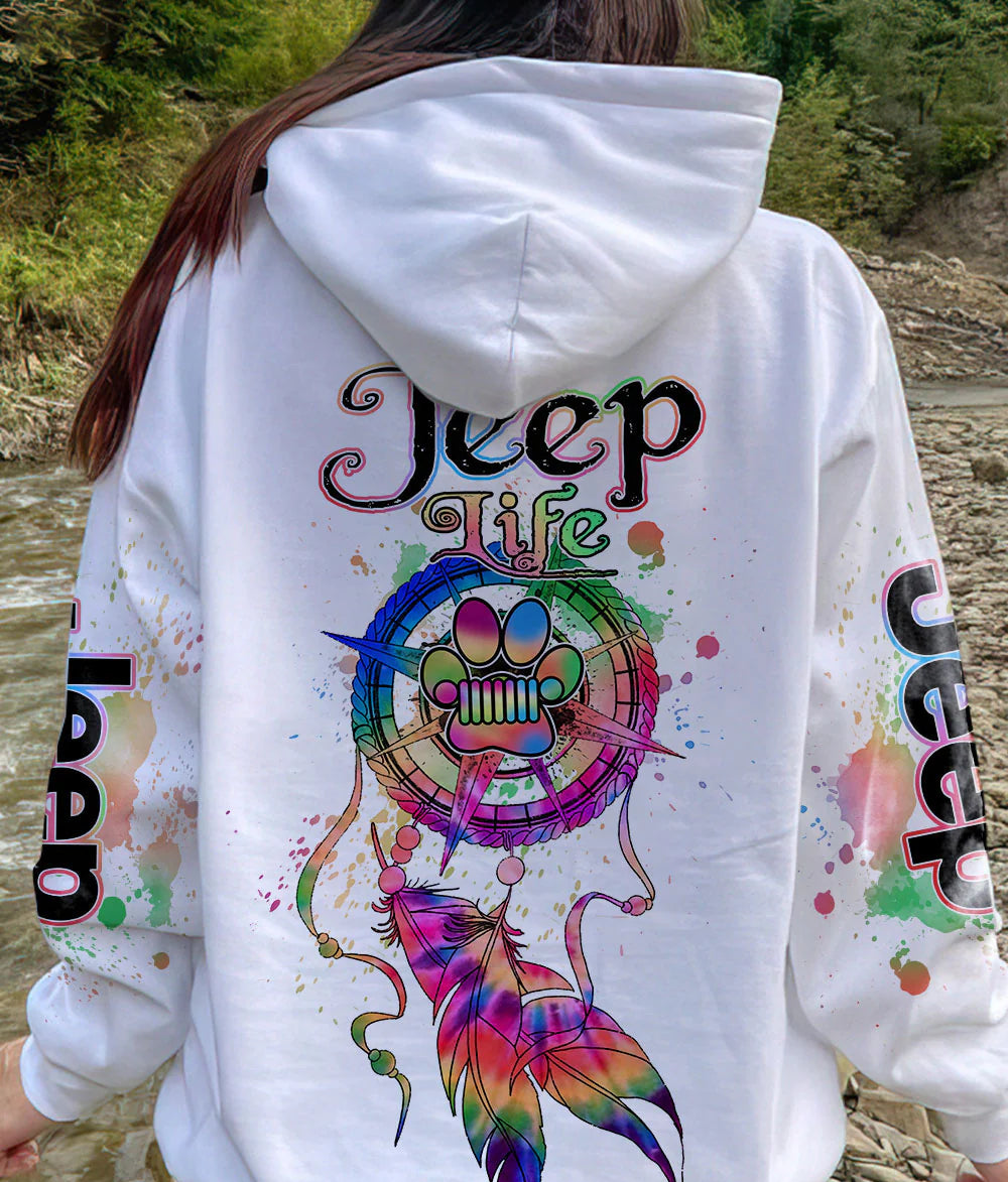 jeep-life-compass-dreamcatcher-hoodie