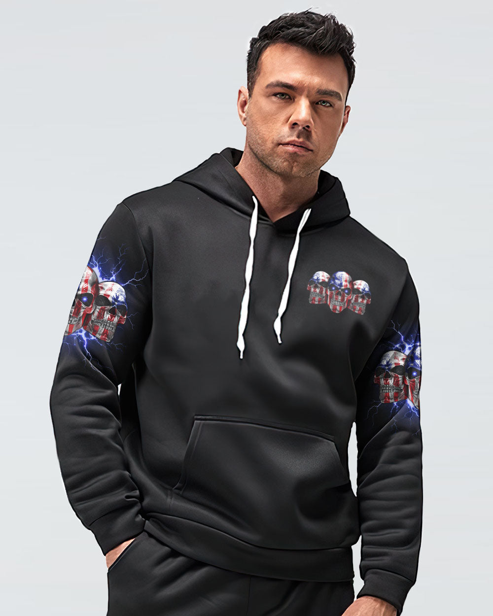 america-live-it-love-it-three-skulls-skull-mens-patriotic-hoodie