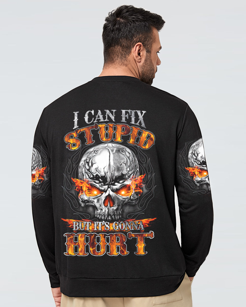 mens-skull-sweatshirt-i-can-fix-stupid-but-its-gonna-hurt