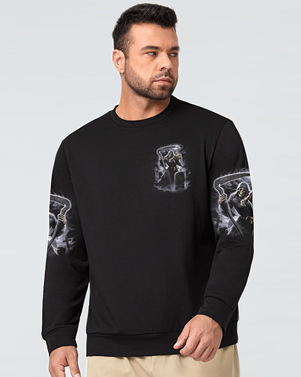 mens-skull-sweatshirt-tread-carefully-muthafuka-your-stupidity-is-about-to-reaper