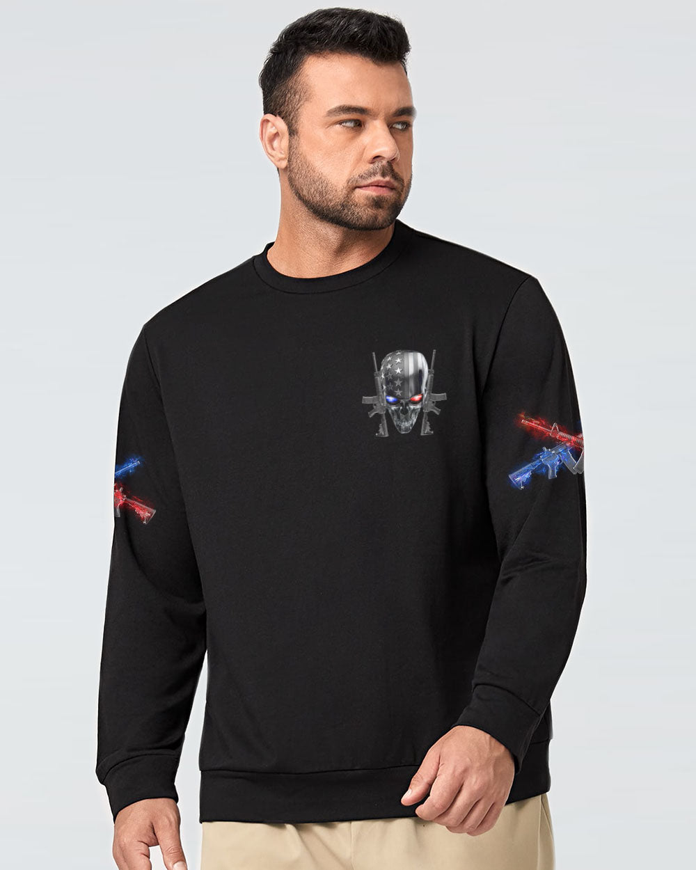 respect-is-earned-metal-skull-mens-patriotic-sweatshirt