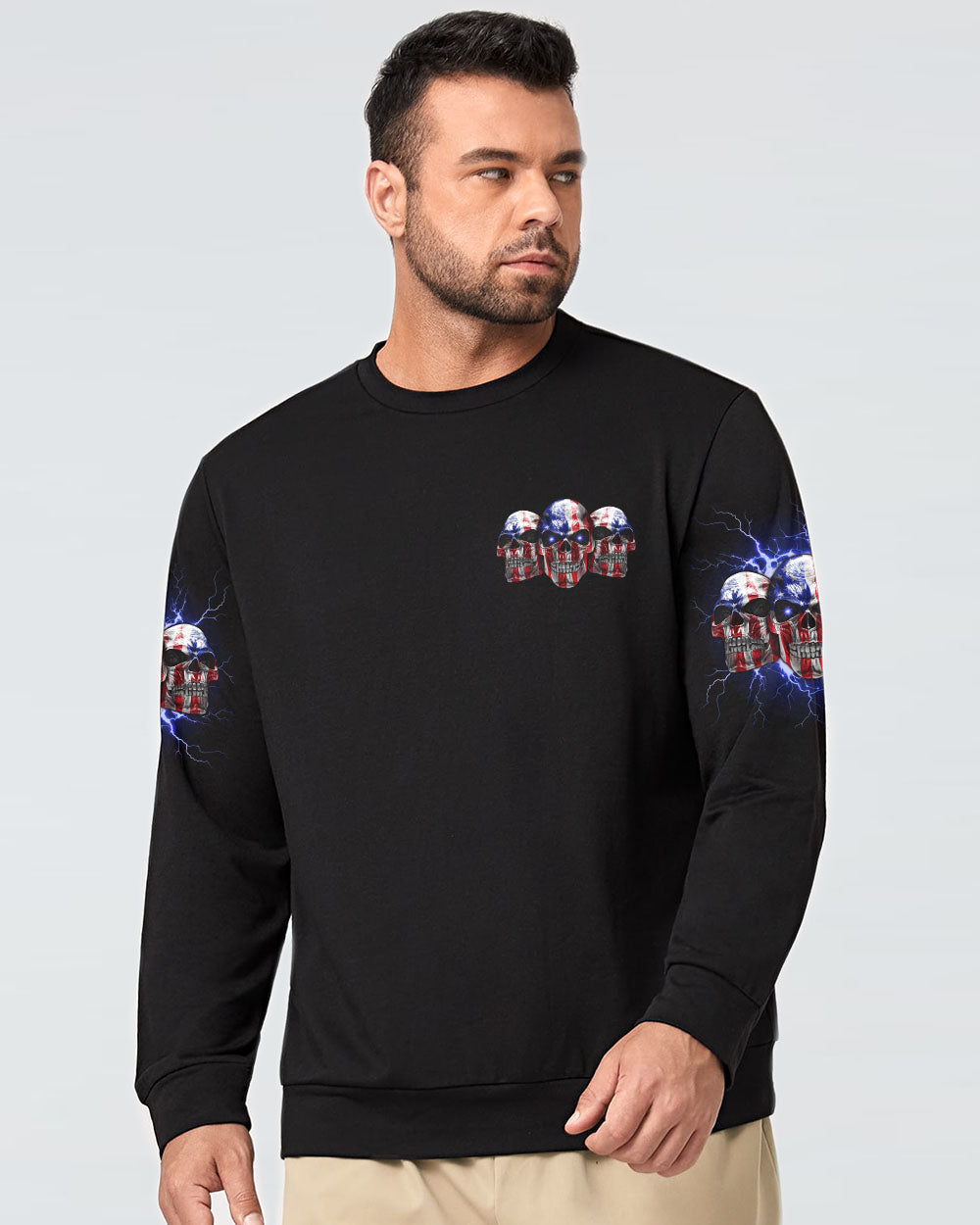 america-live-it-love-it-three-skulls-skull-mens-patriotic-sweatshirt