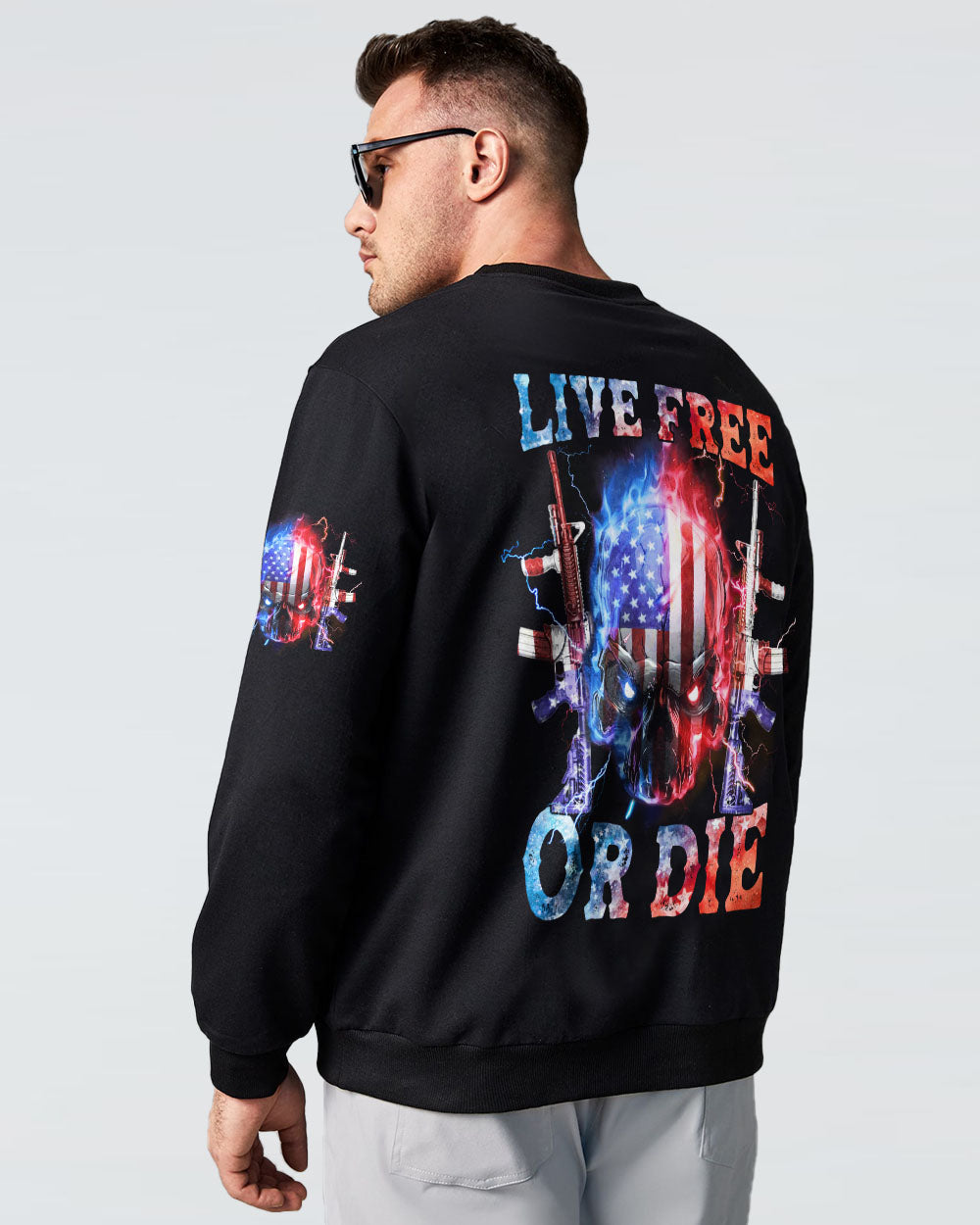 live-free-or-die-fire-skull-mens-patriotic-sweatshirt