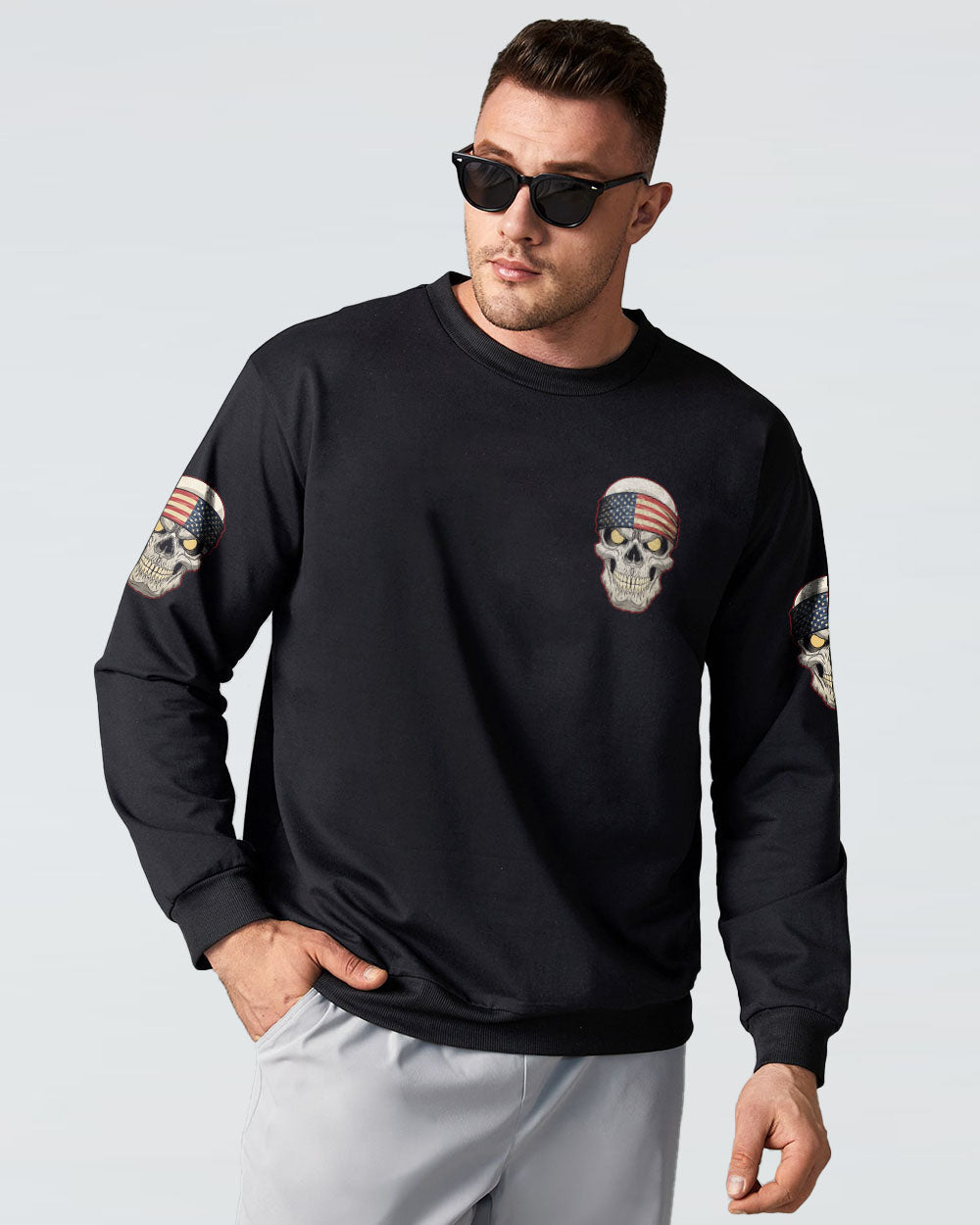 i-say-merry-christmas-skull-mens-patriotic-sweatshirt