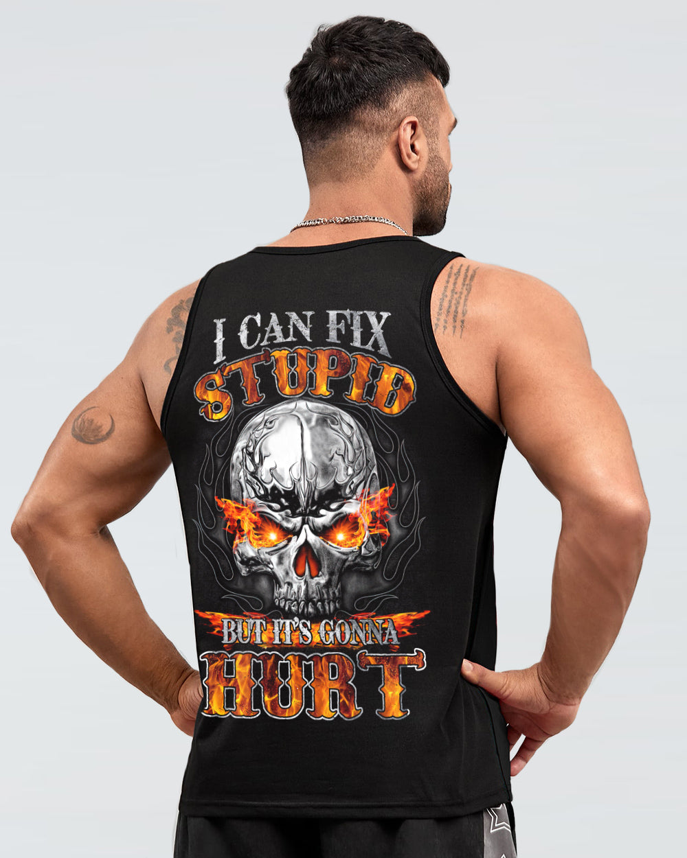 mens-skull-tank-top-i-can-fix-stupid-but-its-gonna-hurt