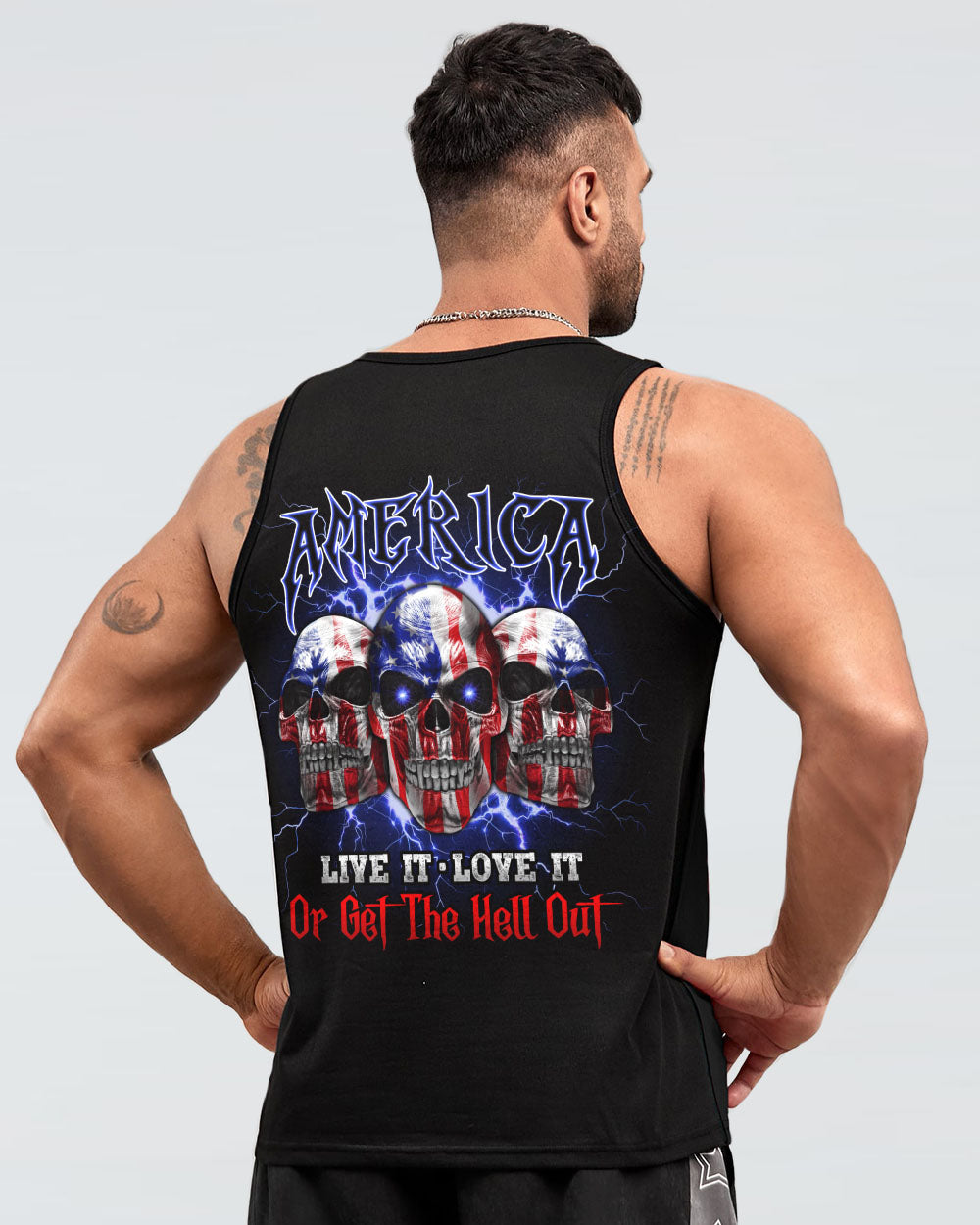 america-live-it-love-it-three-skulls-skull-mens-patriotic-tank-top