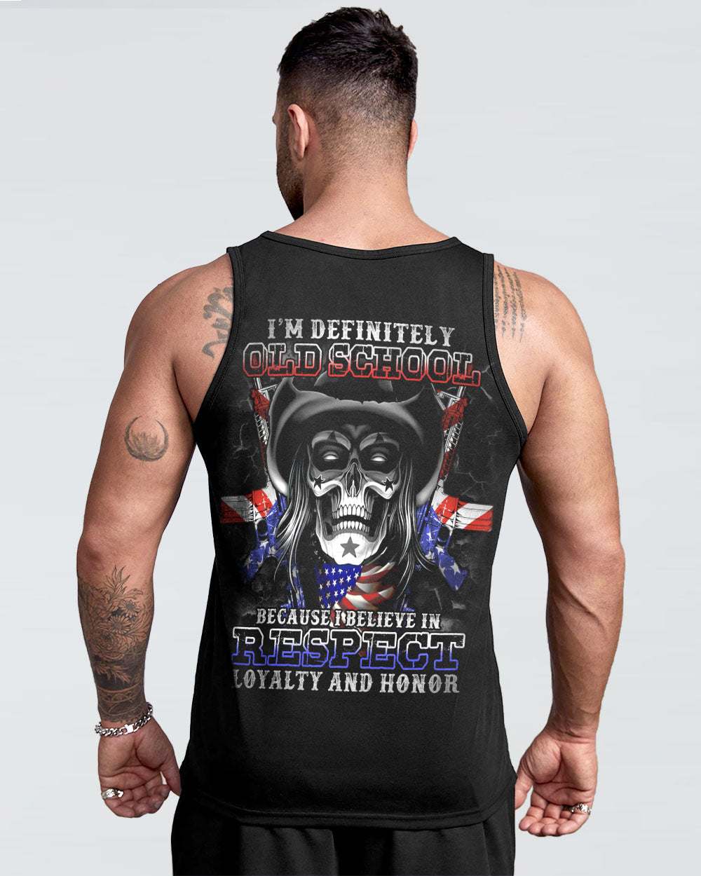 i-believe-in-respect-cowboy-skull-flag-mens-patriotic-tank-top