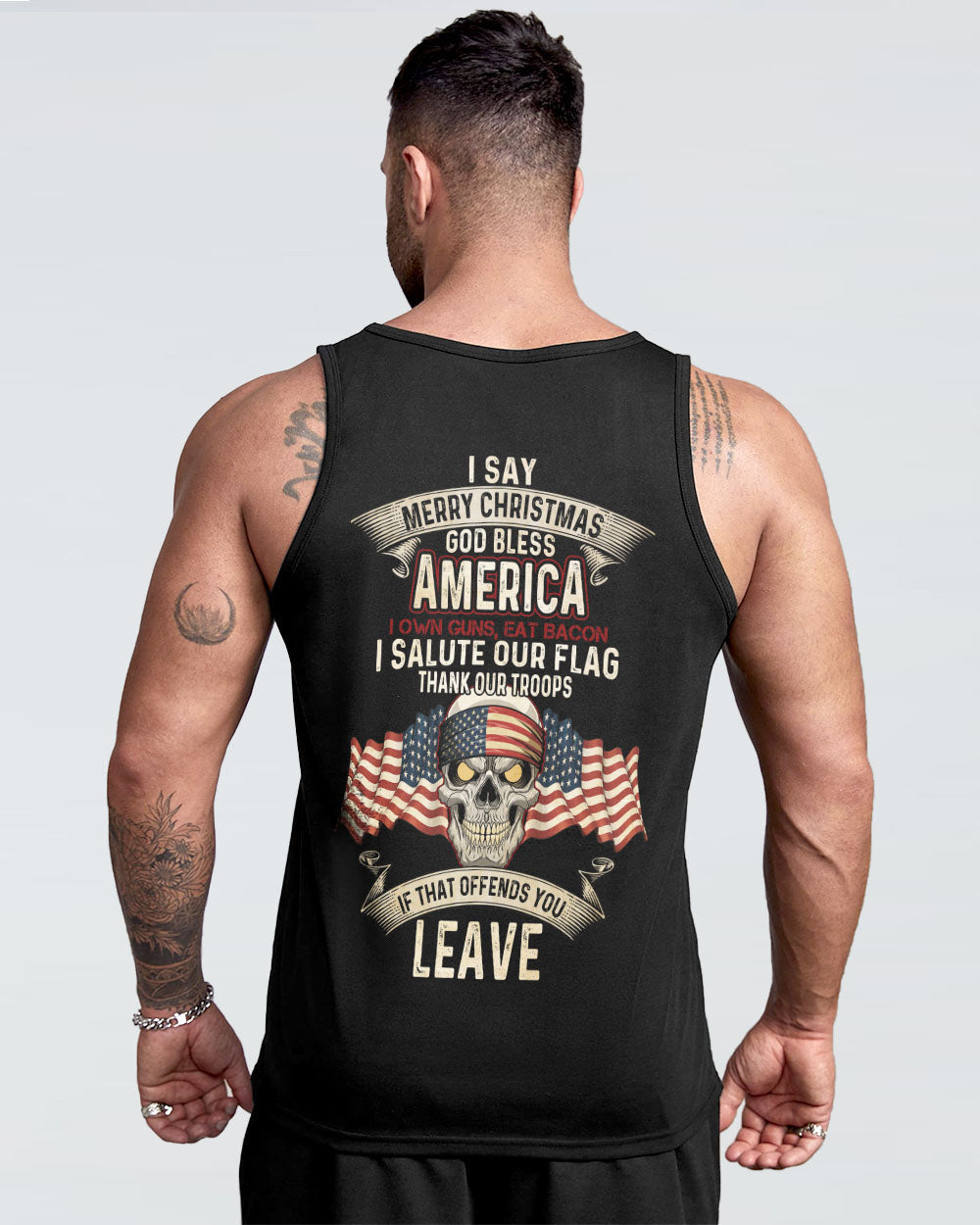 i-say-merry-christmas-skull-mens-patriotic-tank-top