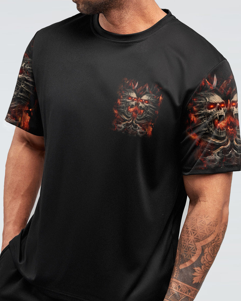 mens-skull-t-shirt-dont-depend-too-much-on-anyone-in-this-world-t-shirt