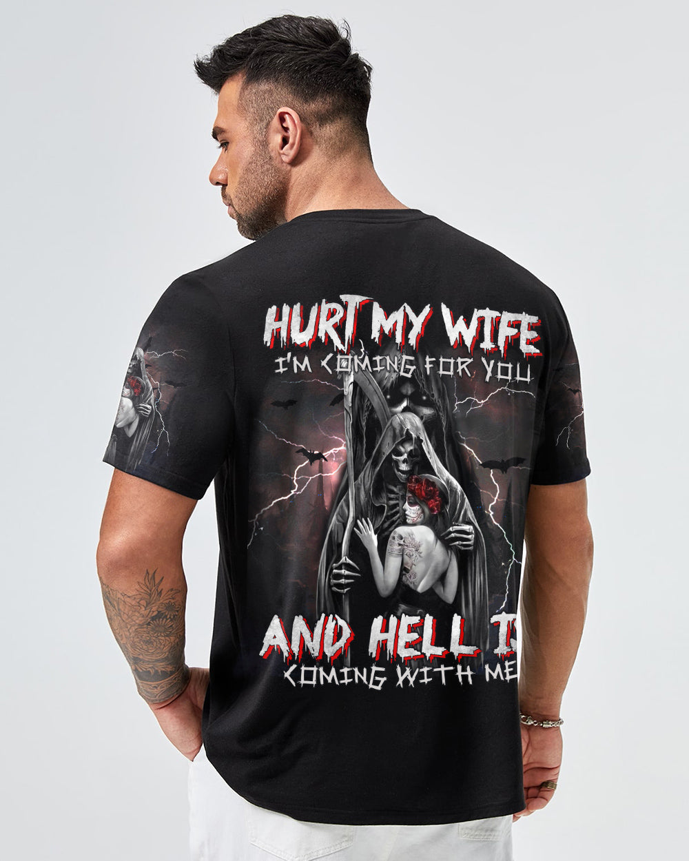 mens-skull-t-shirt-hurt-my-wife-im-coming-for-you-and-hell-is-coming-with-me-t-shirt