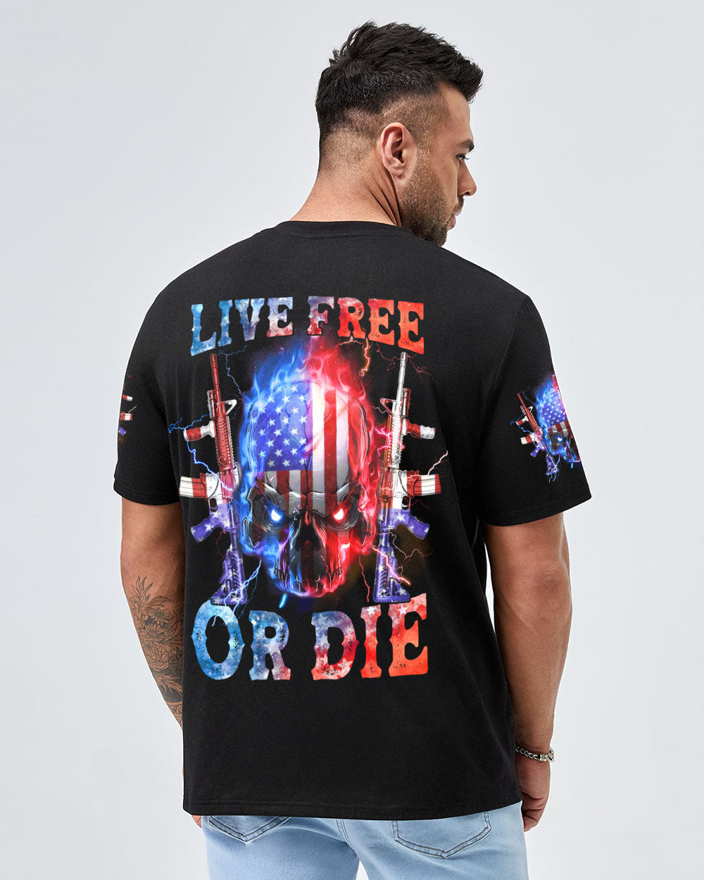 live-free-or-die-fire-skull-mens-patriotic-t-shirt