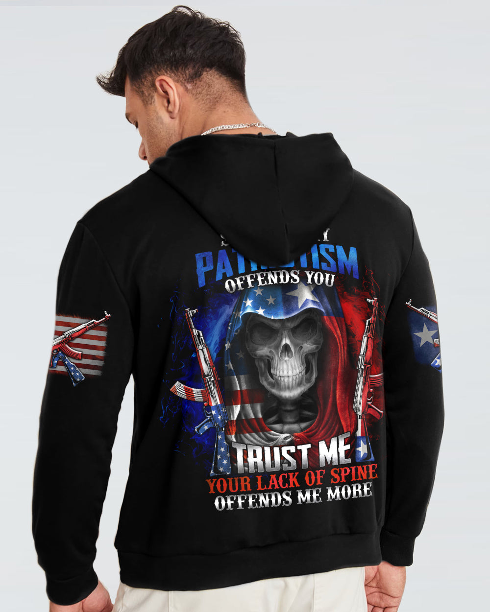 mens-skull-hoodie-sorry-if-my-patriotism-offends-you-trust-me-your-lack-of-spine