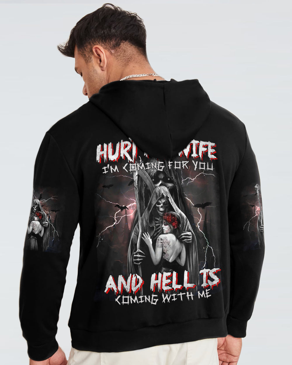 mens-skull-hoodie-hurt-my-wife-im-coming-for-you-and-hell-is-coming-with-me