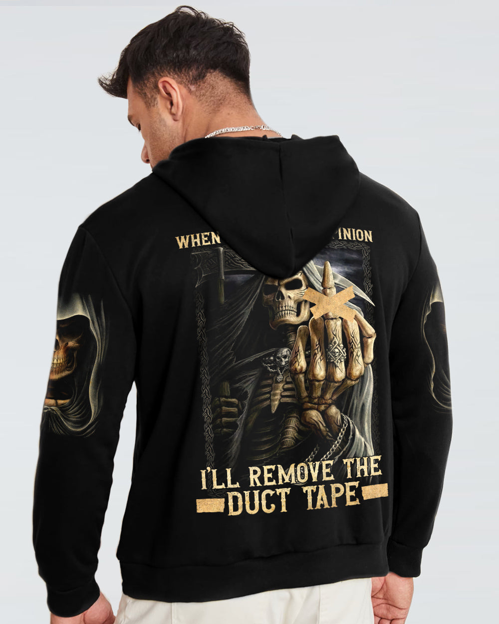 mens-skull-hoodie-when-i-want-your-opinion-ill-remove-the-duct-tape