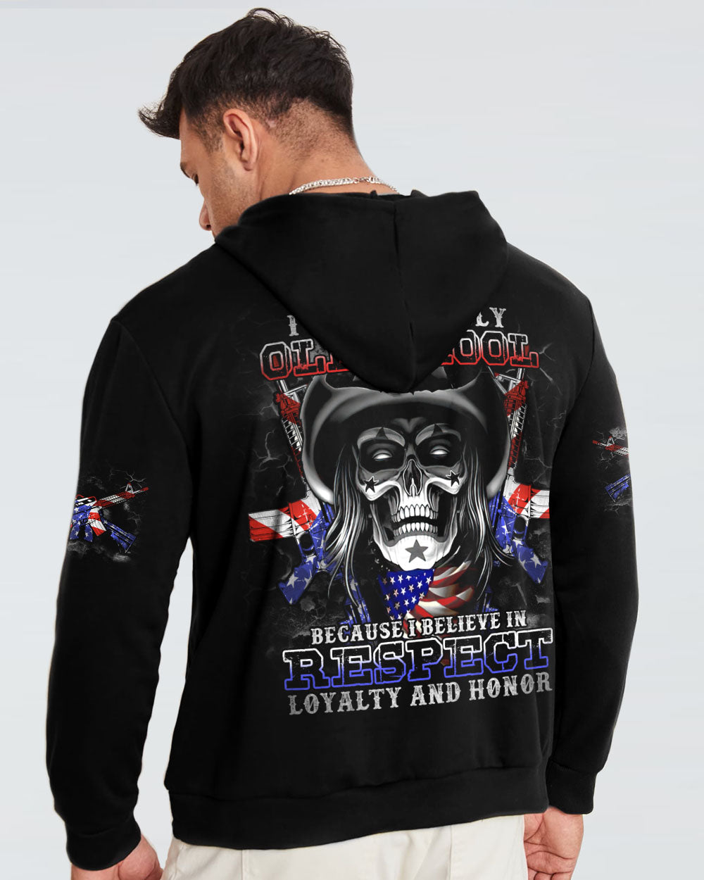 i-believe-in-respect-cowboy-skull-flag-mens-patriotic-hoodie