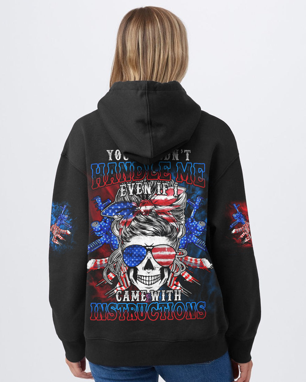 you-couldnt-handle-me-american-skull-womens-patriotic-hoodie