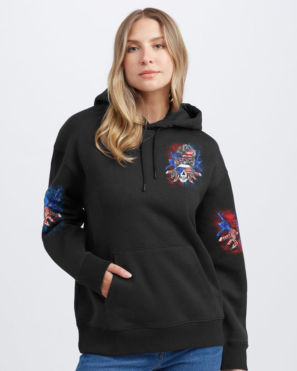 you-couldnt-handle-me-american-skull-womens-patriotic-hoodie