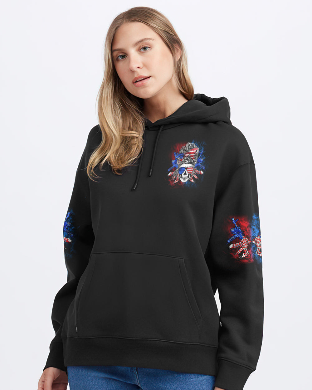 you-couldnt-handle-me-american-skull-womens-patriotic-hoodie