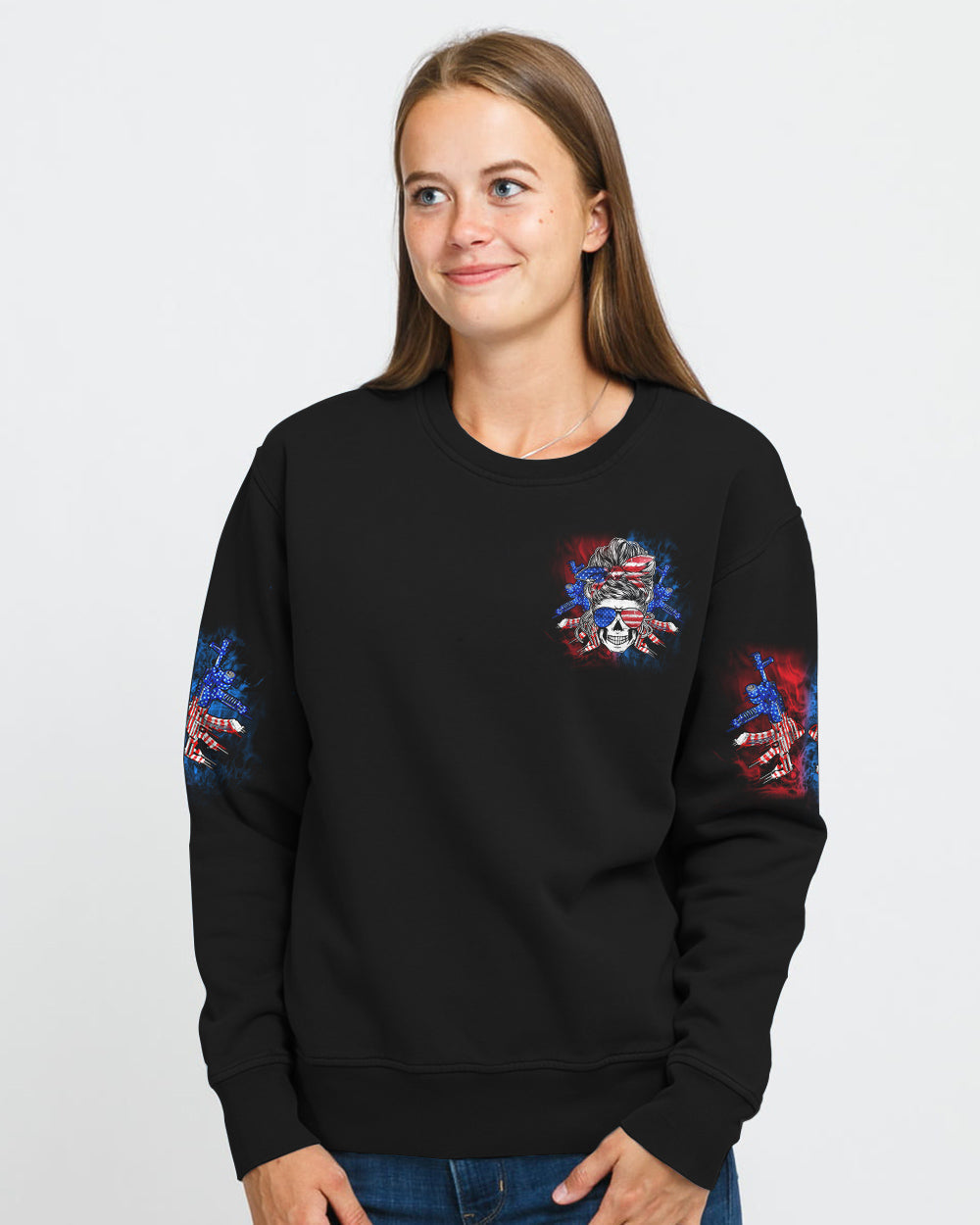 you-couldnt-handle-me-american-skull-womens-patriotic-sweatshirt