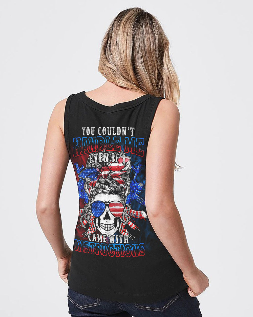 you-couldnt-handle-me-american-skull-womens-patriotic-tank-top