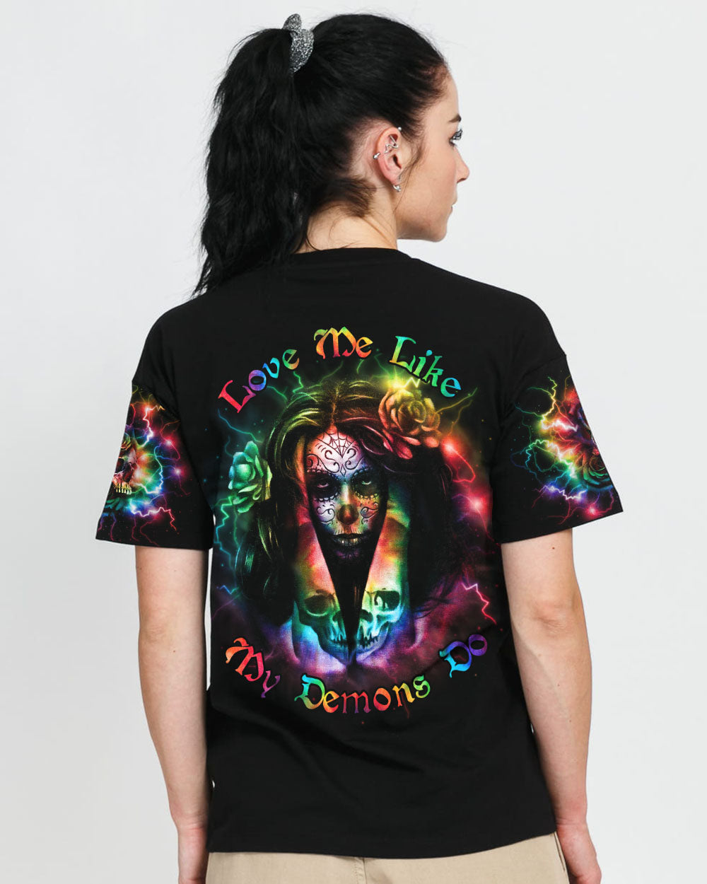 love-me-like-my-demons-do-sugar-skull-tie-dye-womens-skull-t-shirt