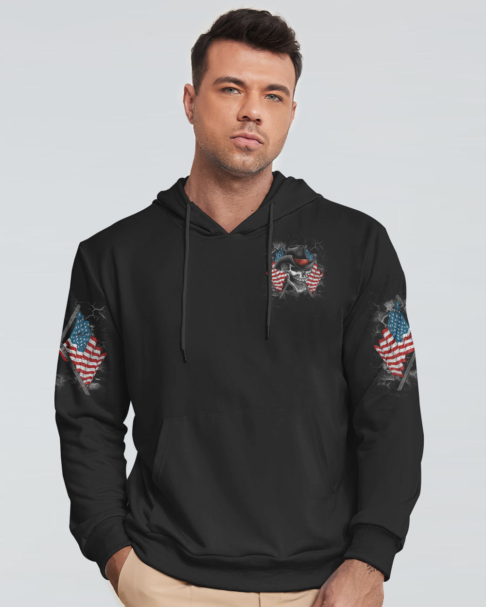 blood-makes-you-related-skull-mens-patriotic-hoodie