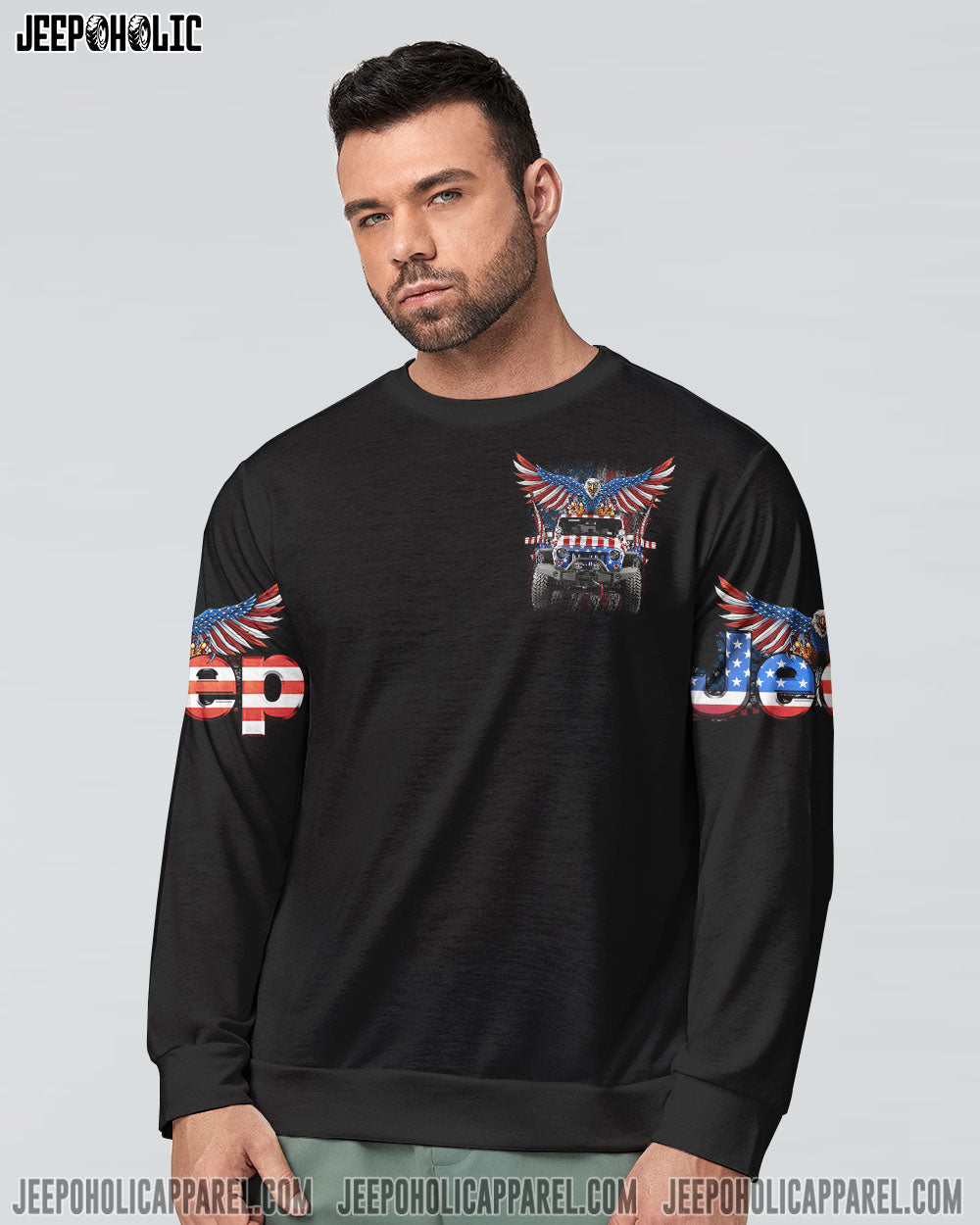 America Love It And Leave It Patriotic Jeep All Over Print