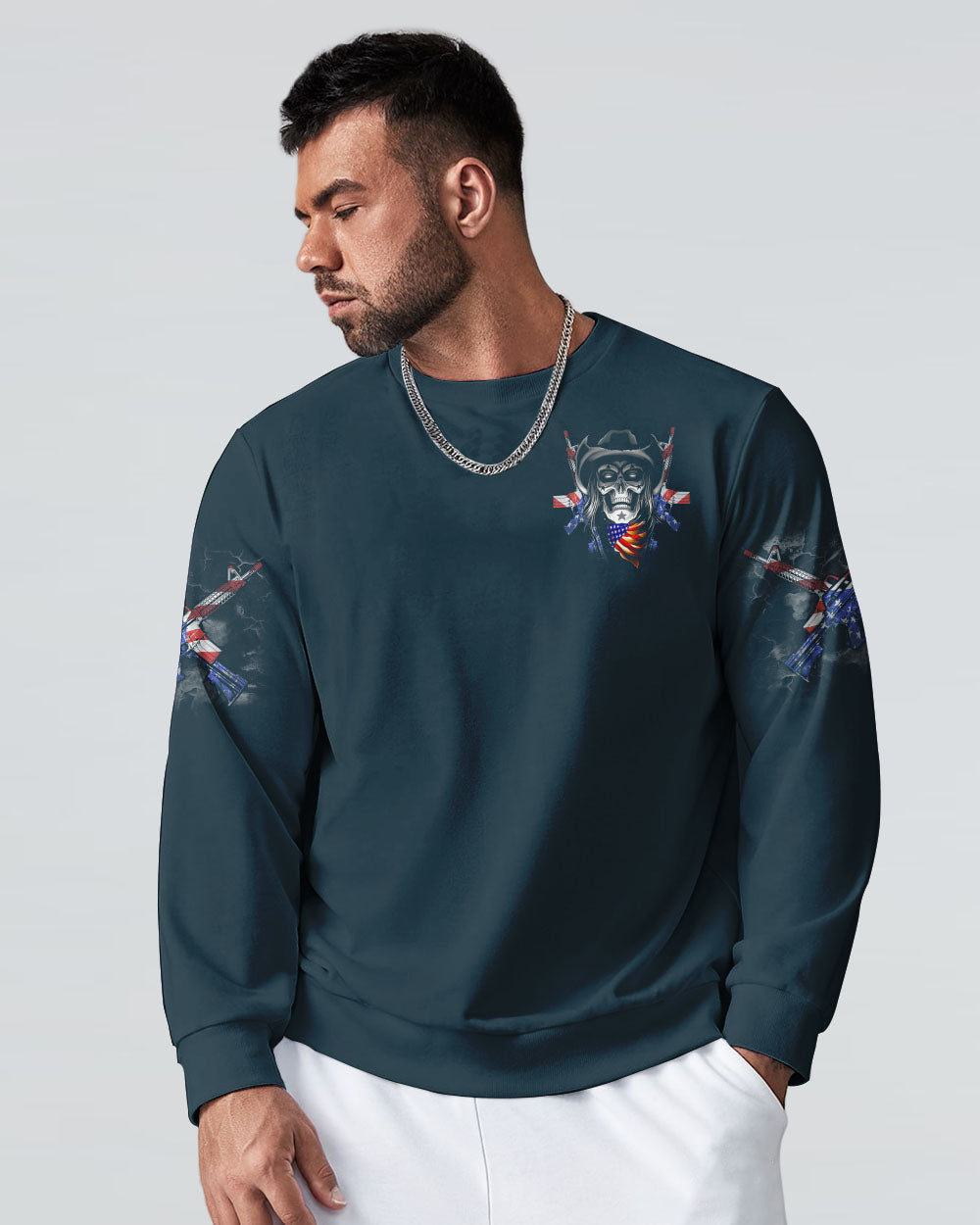 freedom-isnt-given-skull-mens-patriotic-sweatshirt