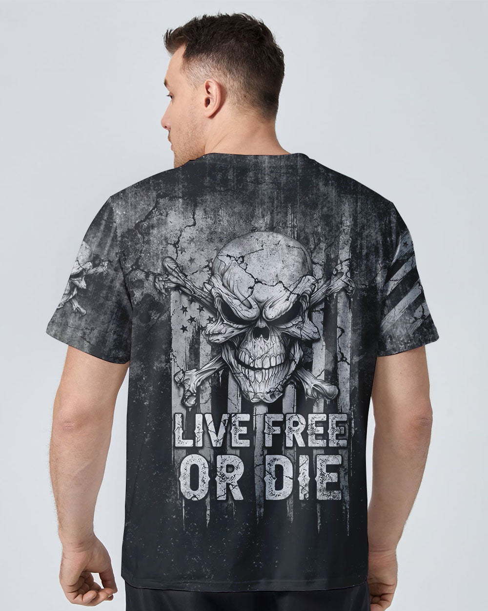 live-free-or-die-flag-skull-bone-mens-patriotic-t-shirt