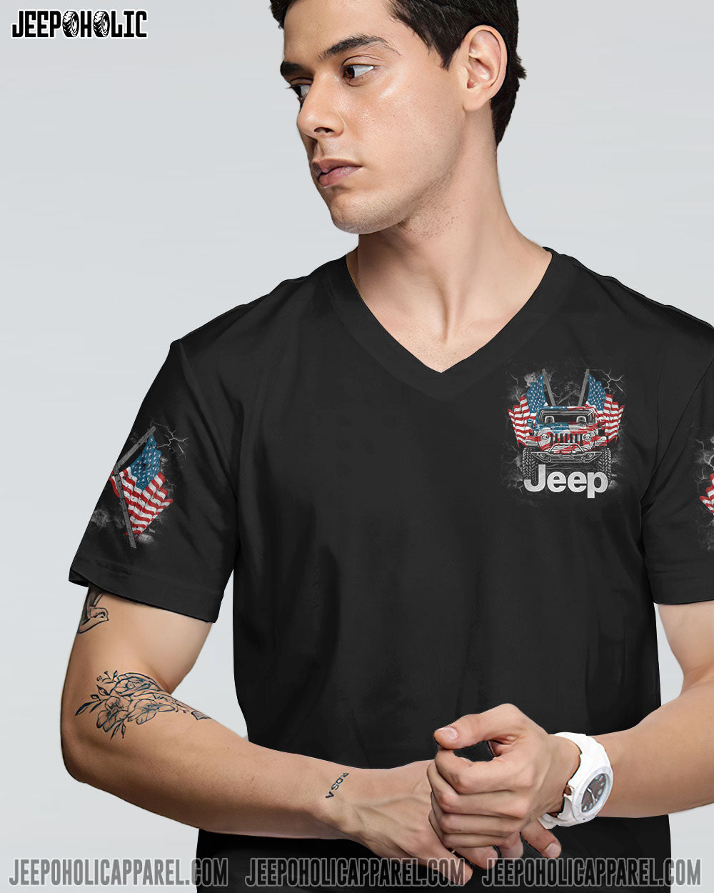 America Love It Or Leave It Jeep All Over Print