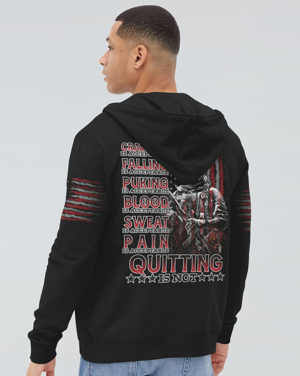 quitting-is-not-skull-soldier-mens-patriotic-hoodie