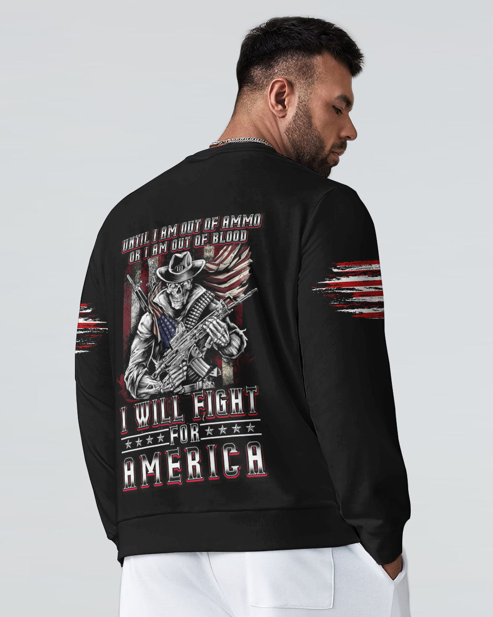 until-i-am-out-of-ammo-skull-mens-patriotic-sweatshirt