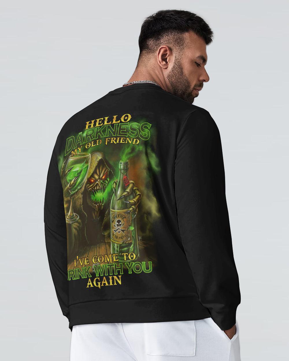 hello-darkness-my-old-friend-green-smoke-mens-skull-sweatshirt