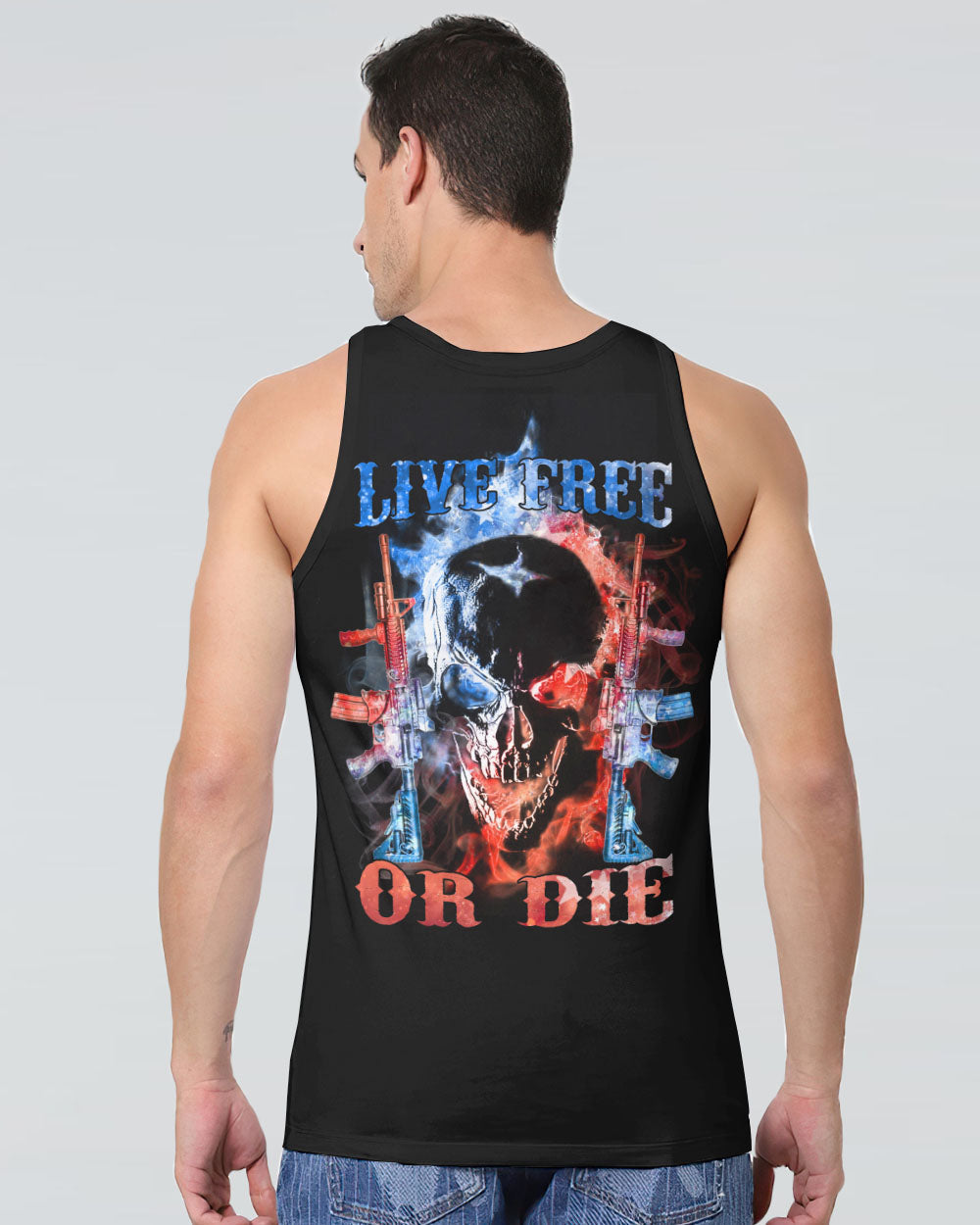 live-free-or-die-smoke-skull-mens-patriotic-tank-top