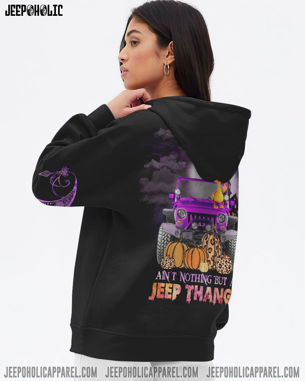 Ain't Nothing But A Jeep Thang Duck Halloween All Over Print